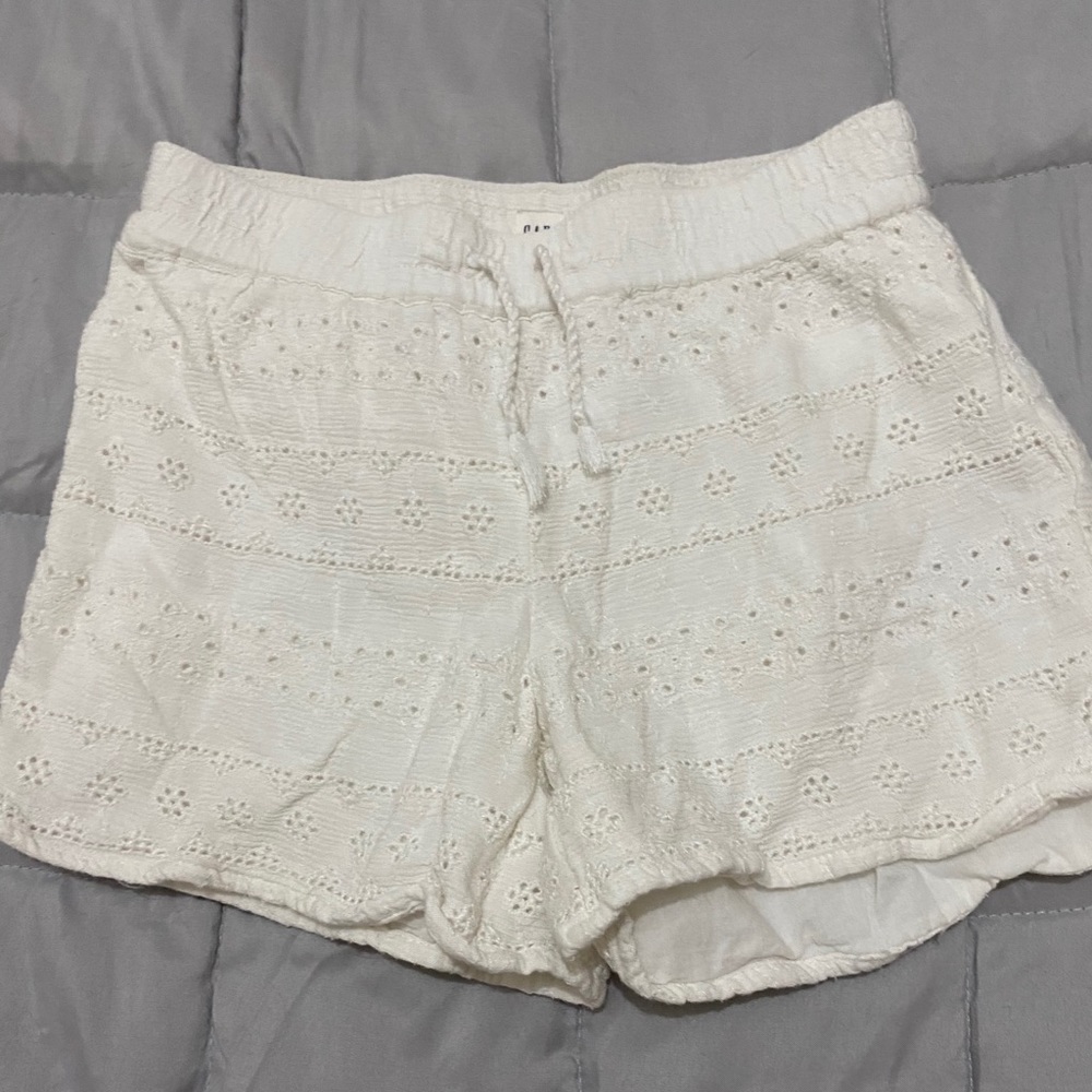 Gap Kids White Shorts